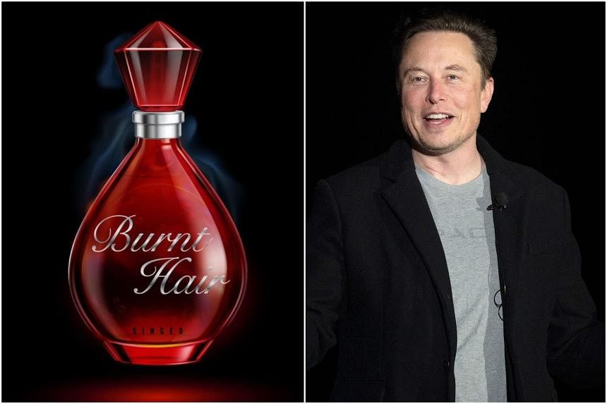 Elon Musk launches new perfume named 'Burnt Hair' | The Straits Times