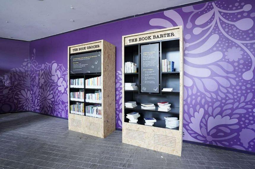 Book exchange corners coming to parks near you The Straits Times