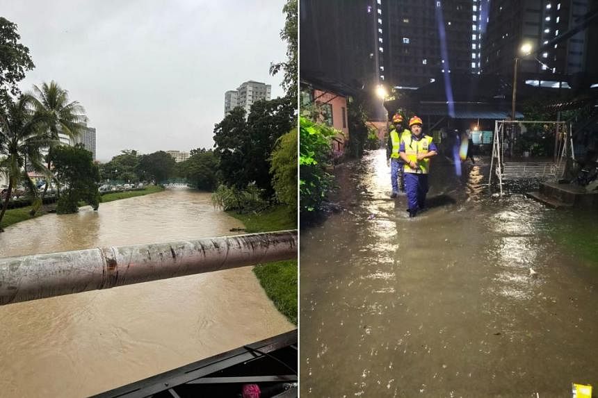 Flash floods in Penang, Perlis after heavy rain in Malaysia | The ...