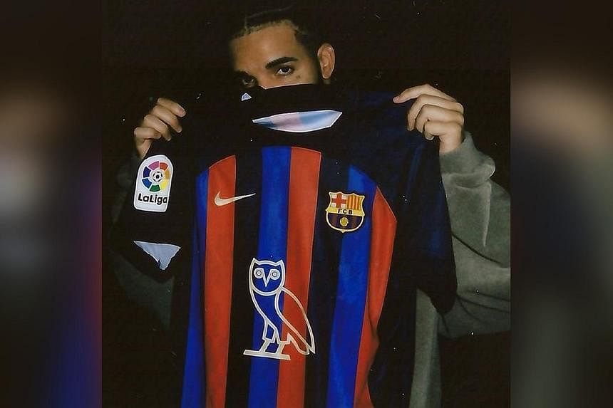 Clasico: Barcelona to celebrate Drake with shirt logo