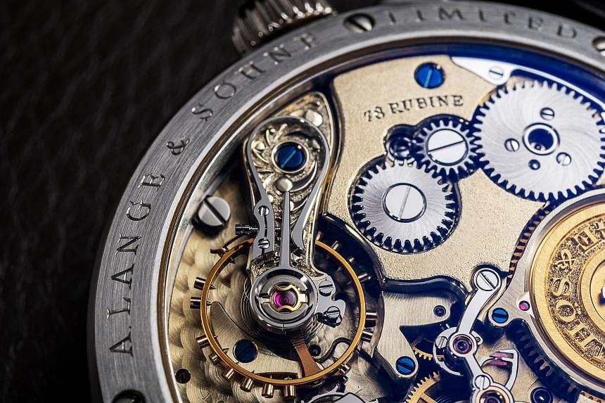 A. Lange Sohne s watchmaking wizardry on display at special