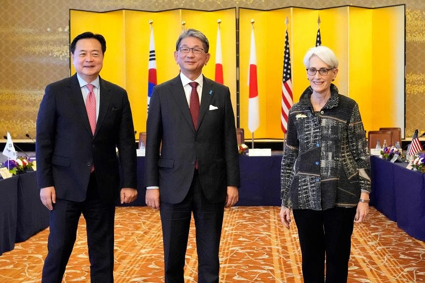 US, Japan, South Korea vow 'unparalleled' response if North Korea holds nuclear test