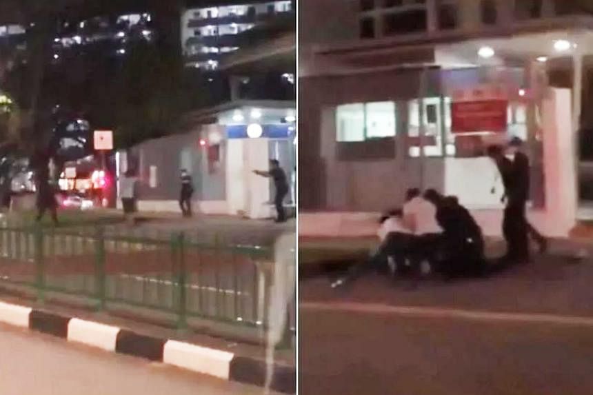 33 months’ jail for man shot by police following rampage in Clementi