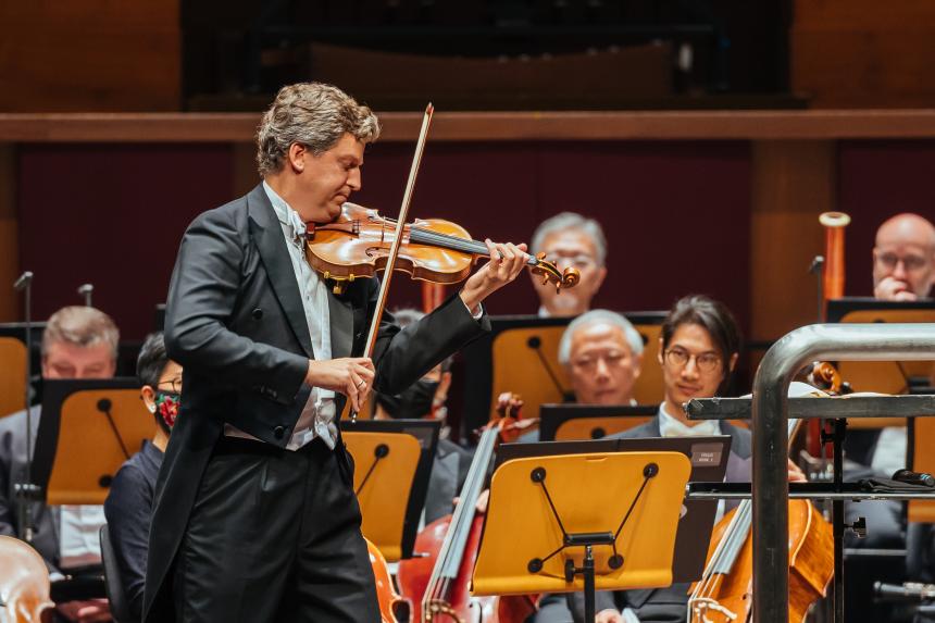 Concert review Violinist James Ehnes’ highwire act earns cheers from