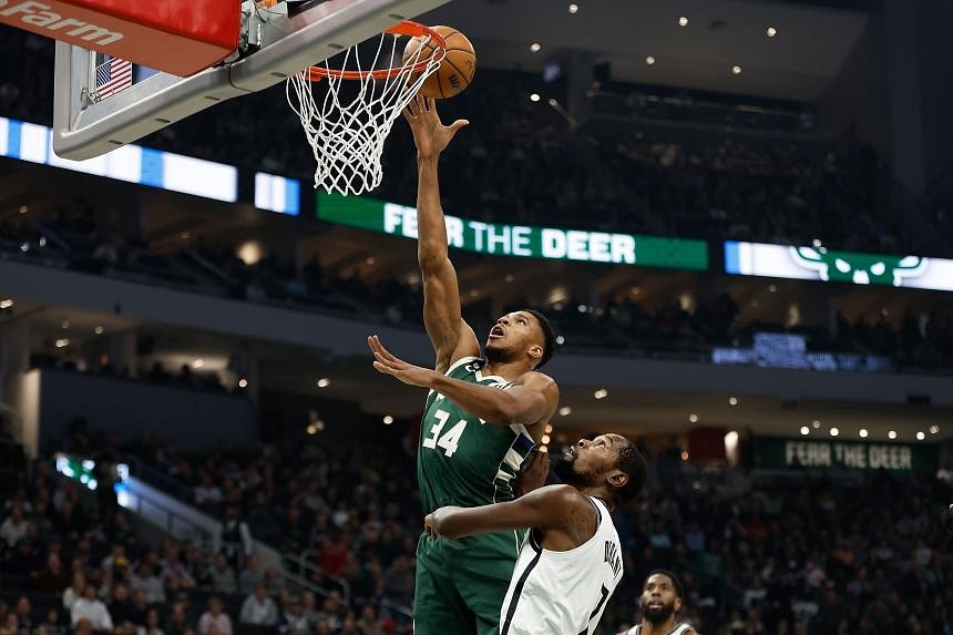 Basketball: Antetokounmpo Posts 43 As Bucks Cruise Past Nets | The ...