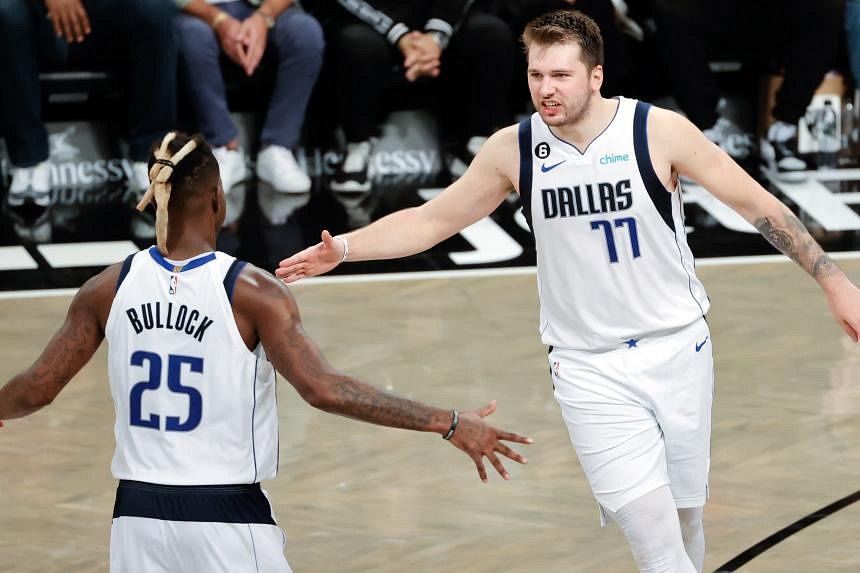 Basketball: Doncic Scores Triple-double As Mavericks Edge Out Nets In ...