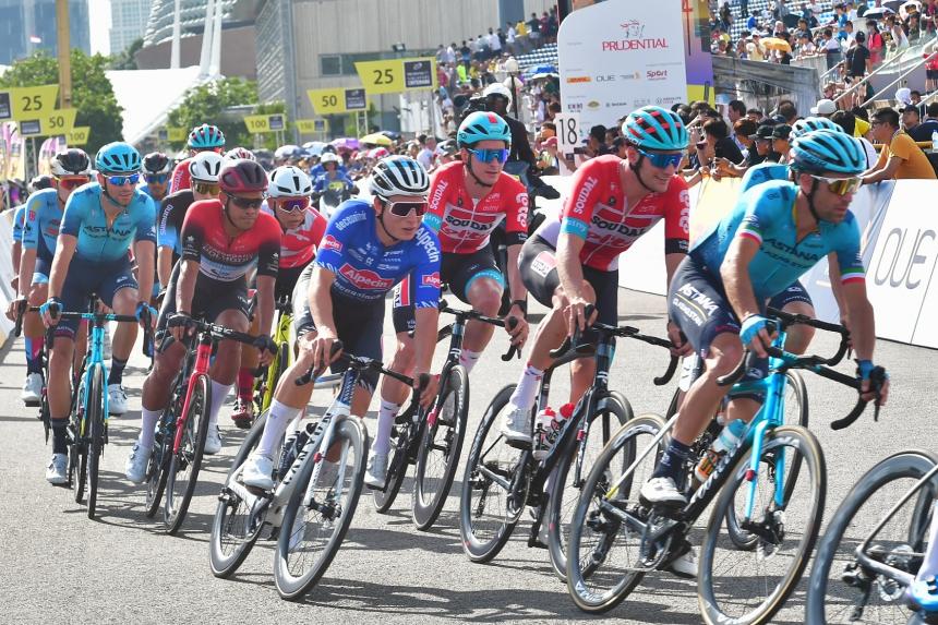 Cycling Vingegaard wins Tour de France Singapore Criterium The