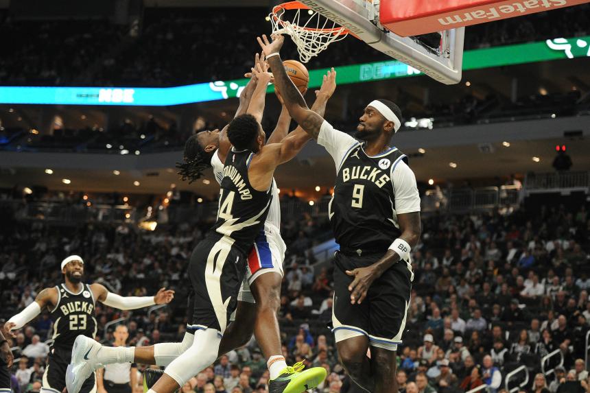 NBA Bucks edge Pistons to remain unbeaten The Straits Times