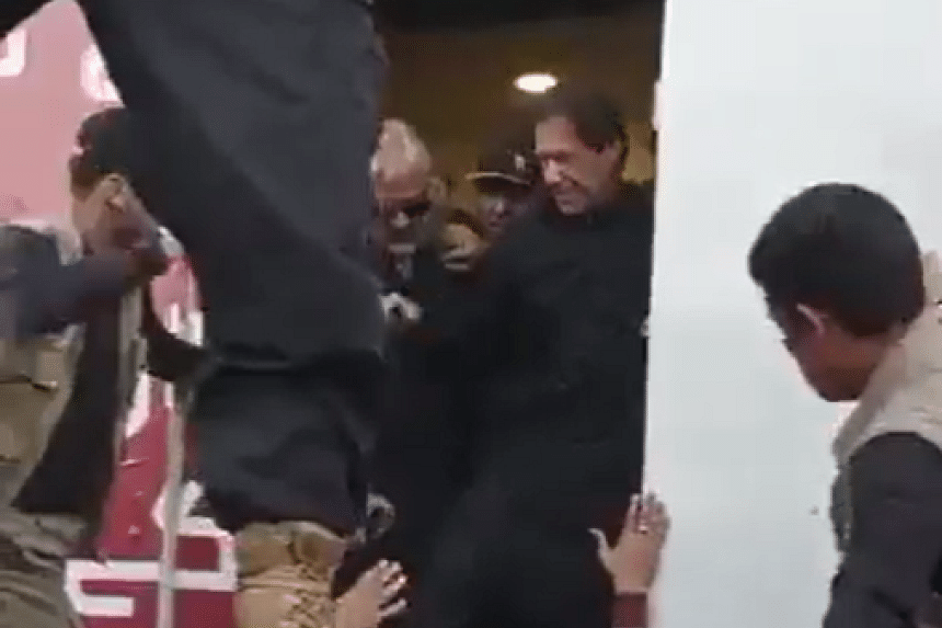 Pakistan Ex-PM Imran Khan Shot In The Leg In Assassination Attempt At ...