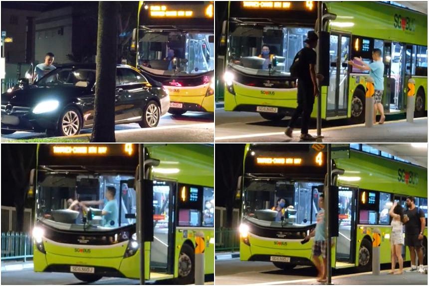 Car driver who threw away bus captain’s phone charged with committing public nuisance