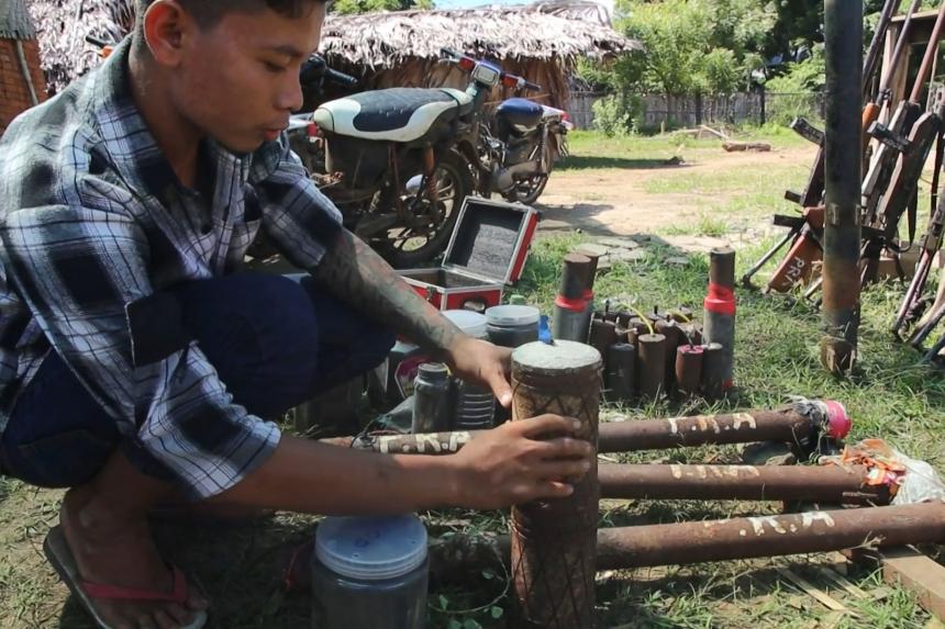 Myanmar Rebels Risk Life And Limb In D I Y Weapons Factories The