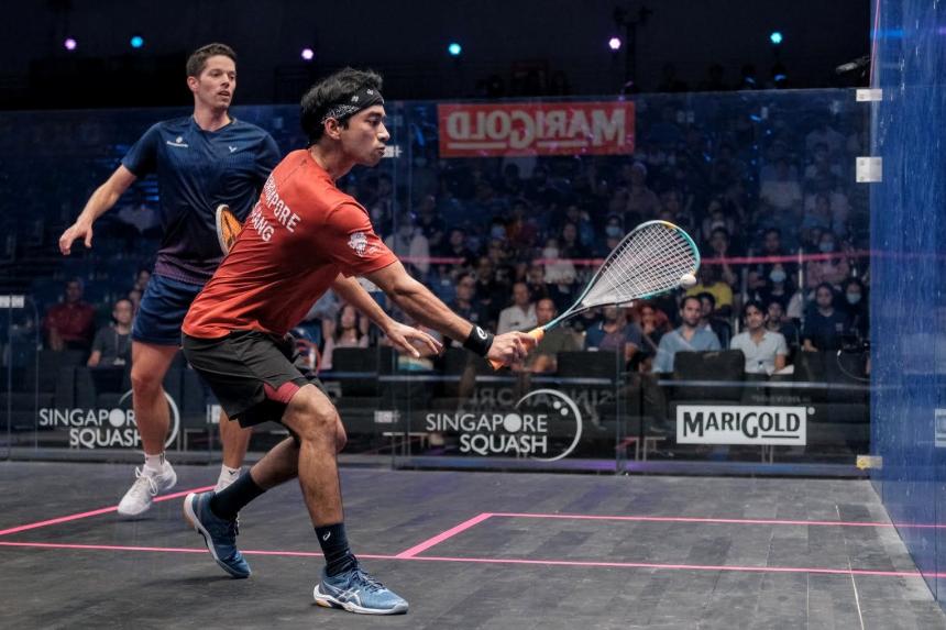 Squash Nation’s top players Samuel Kang and Au Yeong Wai Yhann gain