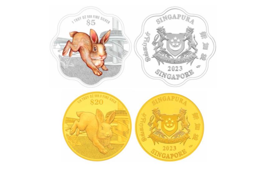 MAS unveils new line of Year of the Rabbit coins The Straits Times