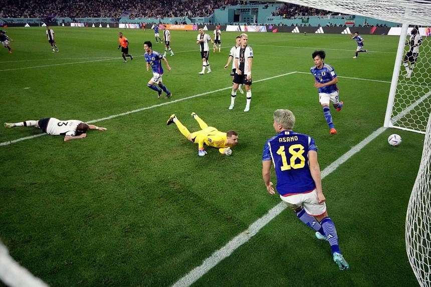 The World Cup Upsets Continue as Japan Stuns Germany 2-1 - WSJ