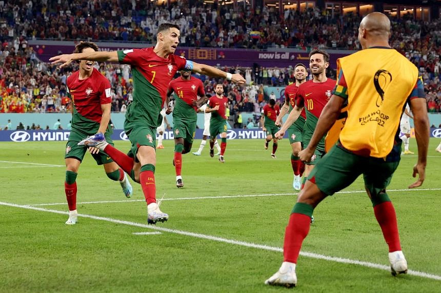 Ronaldo makes World Cup history, Portugal beats Ghana 3-2