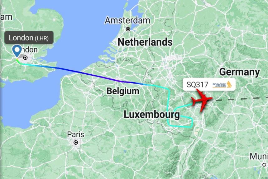 SIA Flight From London To Singapore Diverted To Frankfurt Due To Issues sia-flight-from-london-to-singapore-diverted-to-frankfurt-due-to-issues