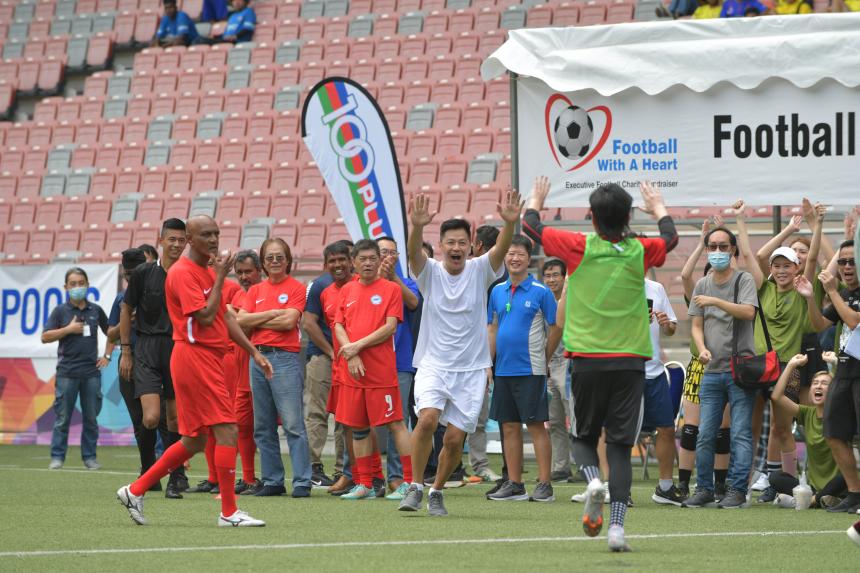 Singapore’s biggest football charity event raises record 1 million