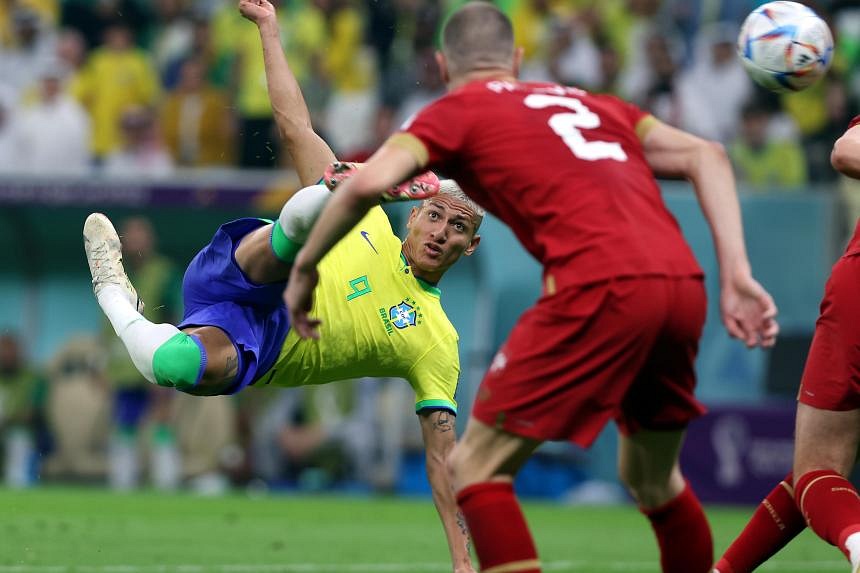 World Cup: Brazil's Richarlison Thrives In Spotlight | The Straits Times