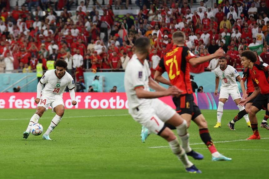 World Cup: Morocco subs strike late to earn stunning win over Belgium ...