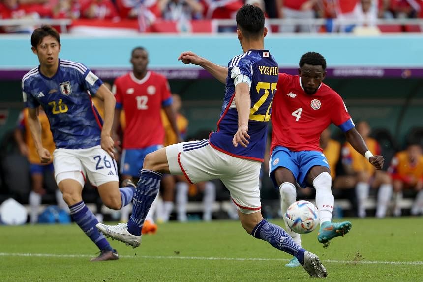 Costa Rica beat Japan 1-0 in World Cup