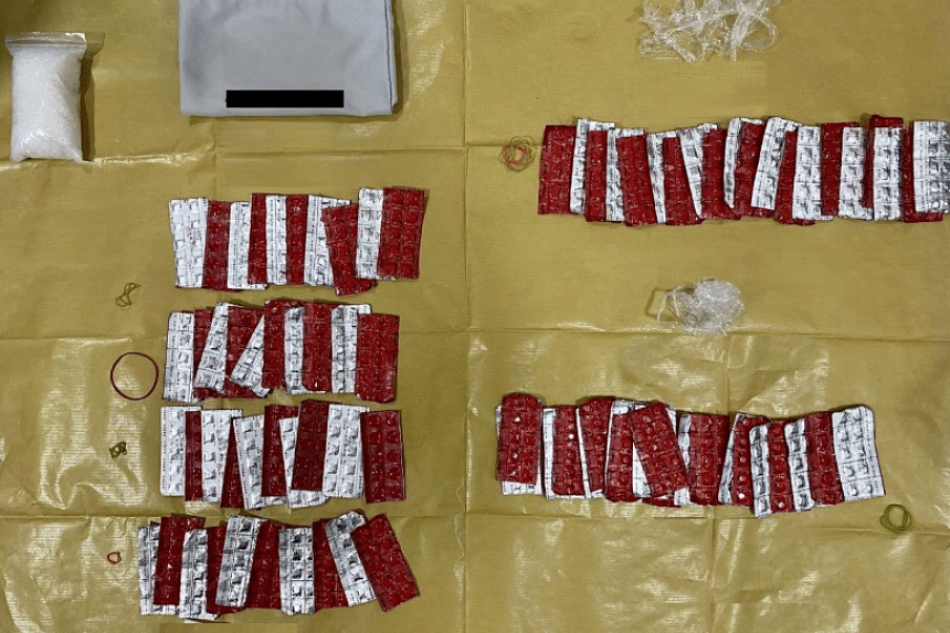 Over 9kg Of Illegal Drugs Worth $304,000 Seized, 6 Arrested In CNB ...