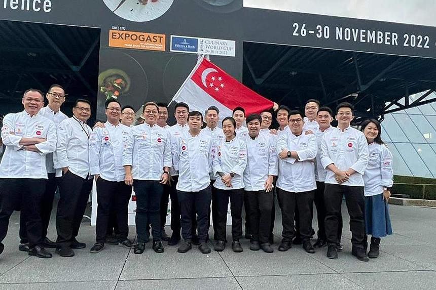 Singapore chefs clinch two golds and fourth place at Culinary World Cup