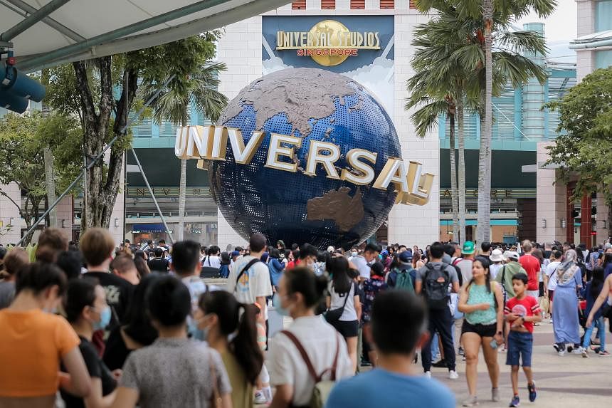 Engineering firm told to stop work after crane topples at Universal Studios Singapore