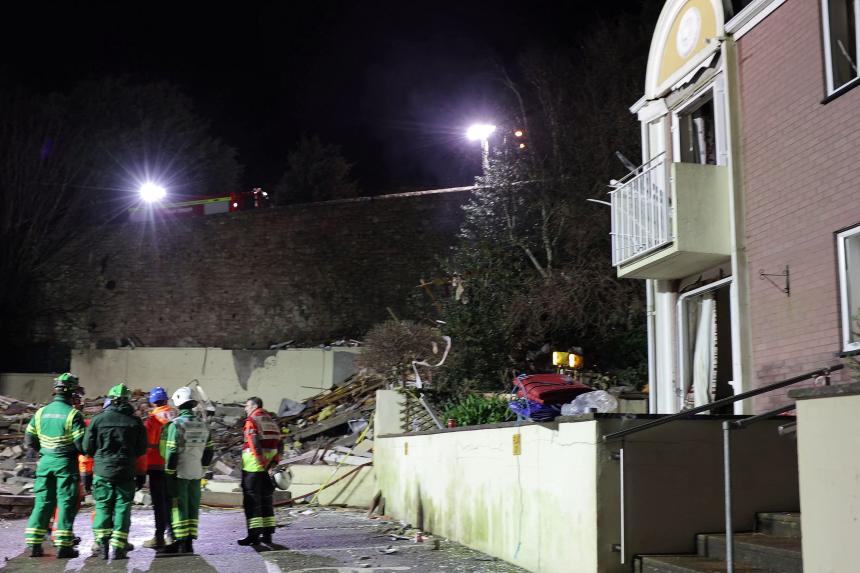 Jersey island blast toll rises to 7; rescuers search for 2 still