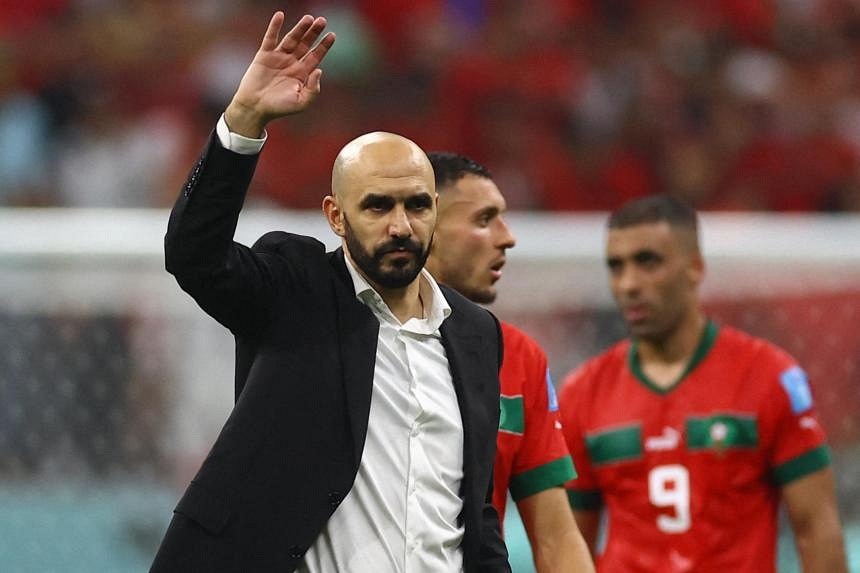 World Cup: Semi-final defeat doesn't wipe out success, says Morocco coach  Regragui | The Straits Times