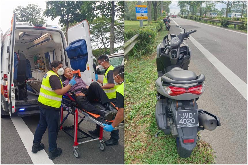 Man taken to hospital after SLE accident involving car and motorbike ...