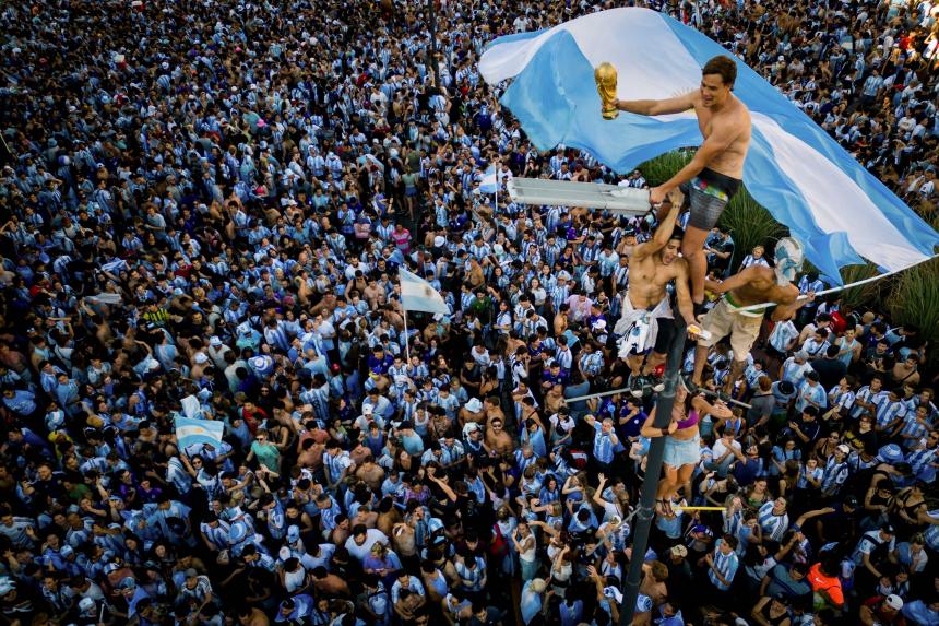 'We love this team': Argentina street party explodes after World Cup