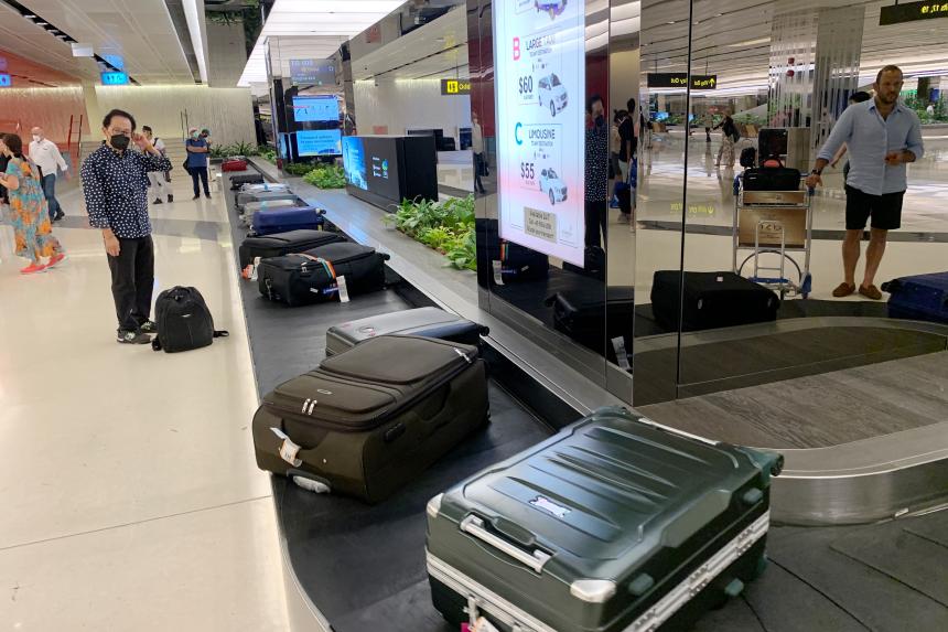 Changi Airport launches baggage tracker for passengers The Straits Times