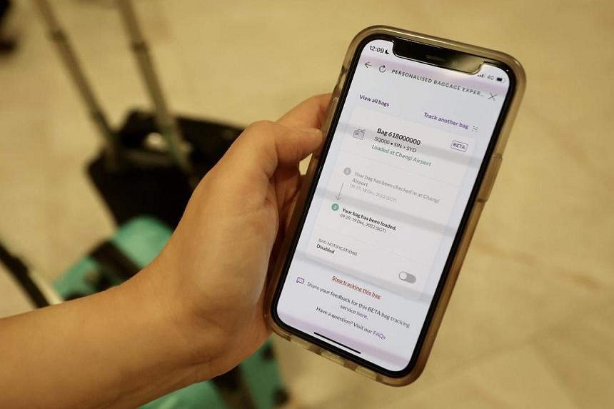Changi Airport Launches Baggage Tracker For Passengers | The Straits Times
