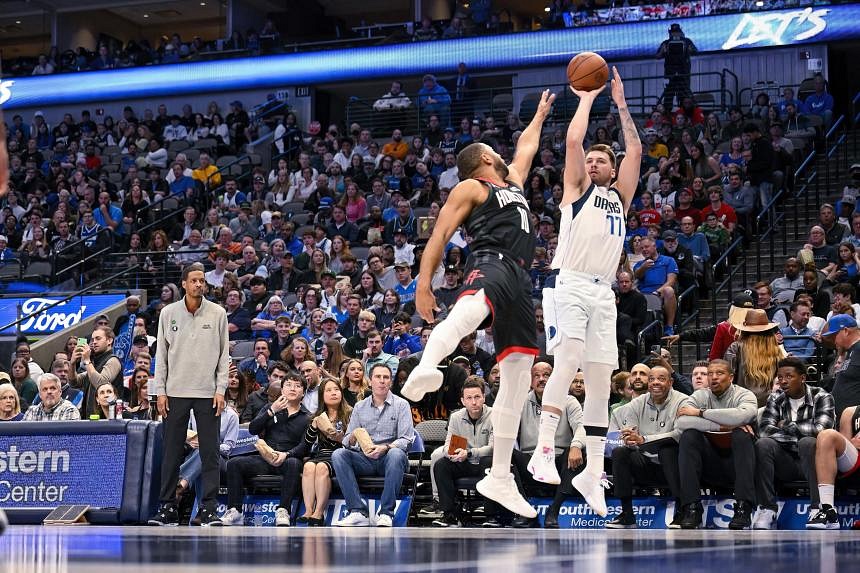 Basketball: Luka Doncic Nets Another Triple-double, Mavs Down Rockets ...