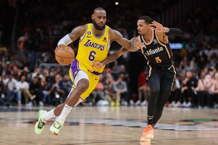 LeBron James Leads Lakers Past Hawks 134-118 for 4th Straight Win – NBC Los  Angeles