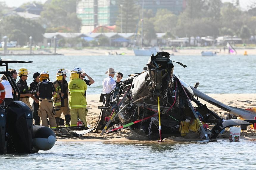 Helicopter collision near Australia’s Gold Coast theme park leaves 4 ...