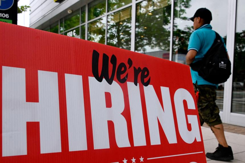 US private hiring rose in December as labour market remains strong