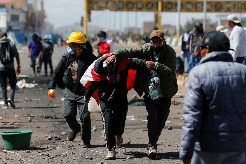 At least 17 dead in anti-government protests in southern Peru | The ...