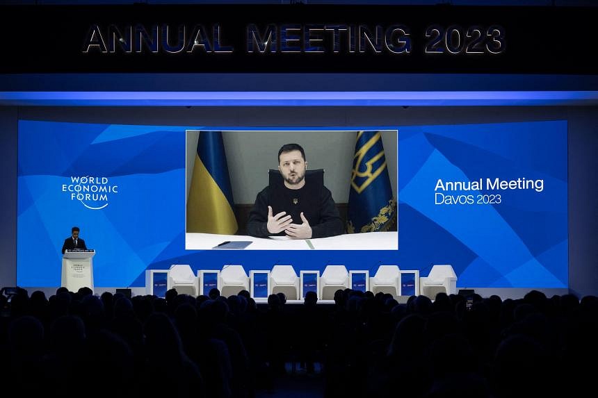 Zelensky Calls For Speed From Allies In Helping Ukraine At Davos Talks ...