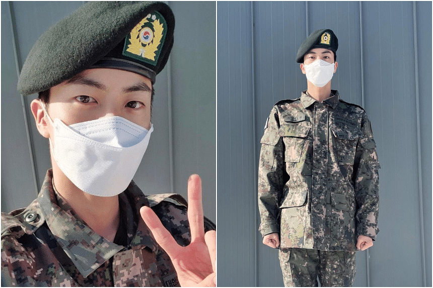 BTS’ Jin Completes Basic Military Training, Assigned Permanent Role As ...