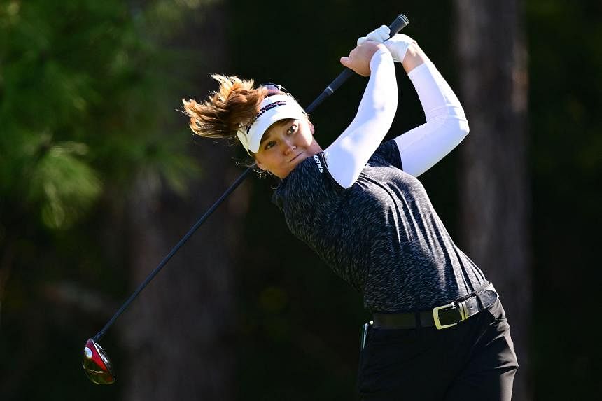 Golf: Brooke Henderson leads by 4 shots at midway point at Lake Nona ...