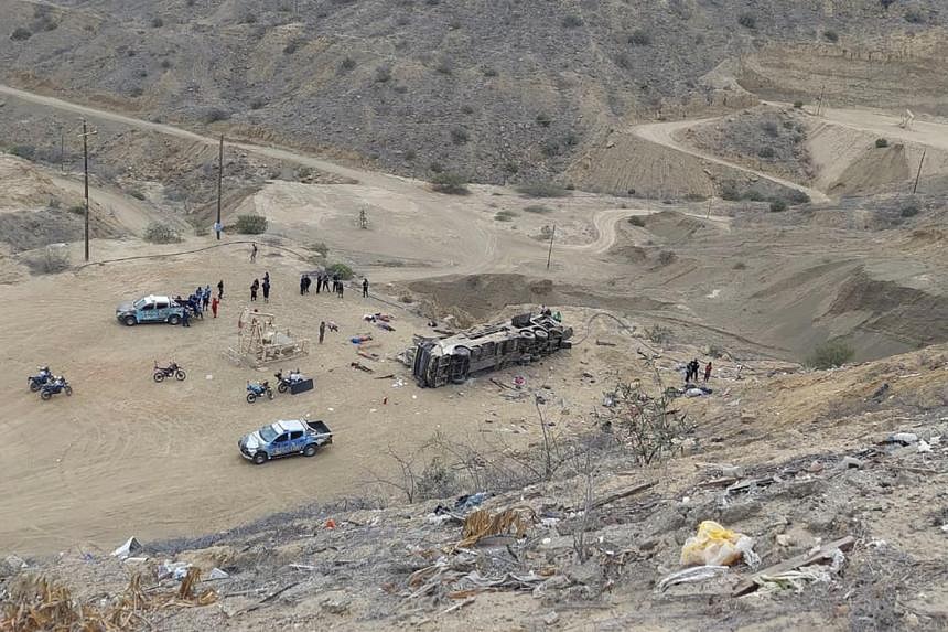 At Least 24 Die In Peru Bus Accident | The Straits Times