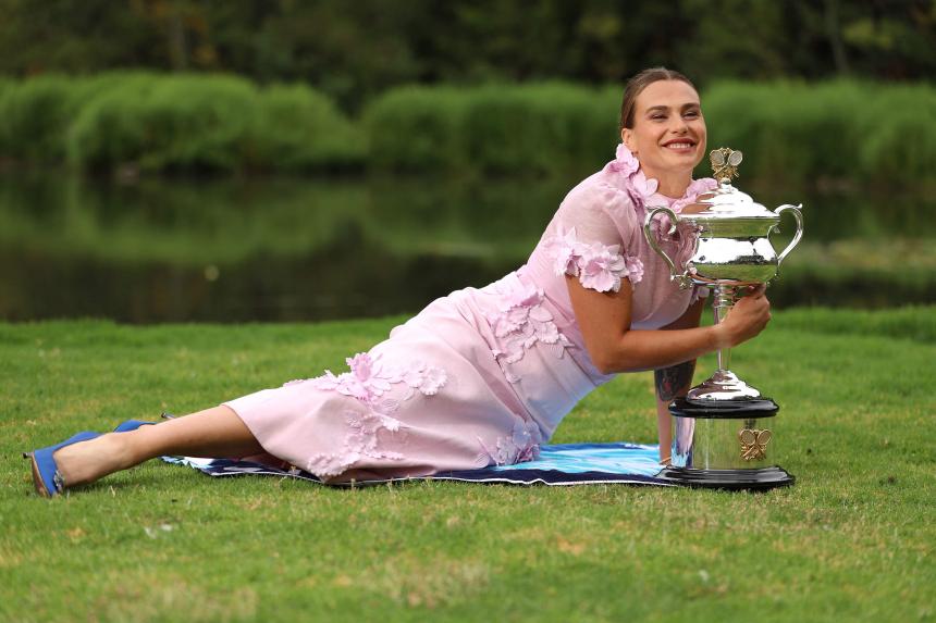 Tennis: ‘Best morning of my life’ as Sabalenka celebrates Slam