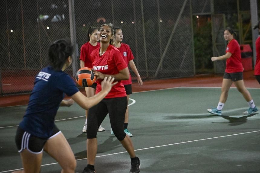 Netball: S’pore player Aqilah Andin back on court after tough post-pregnancy journey