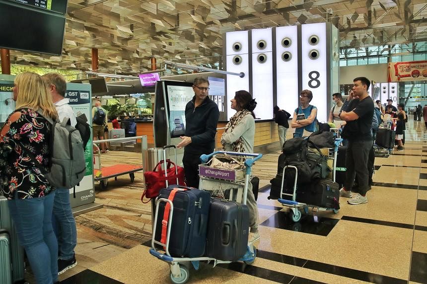 Some lucky passengers get to land at Changi Airport Terminal 2 for