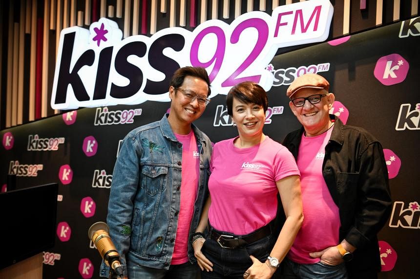 Glenn Ong and Flying Dutchman of One FM 91.3's The Big Show move