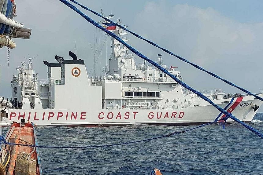 Philippine Coast Guard beefs up forces in South China Sea to counter Chinese claims
