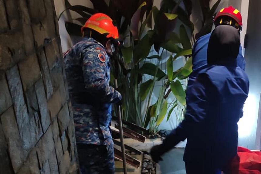 黑眼镜蛇在马来西亚总理安瓦尔在加影的家中被捕