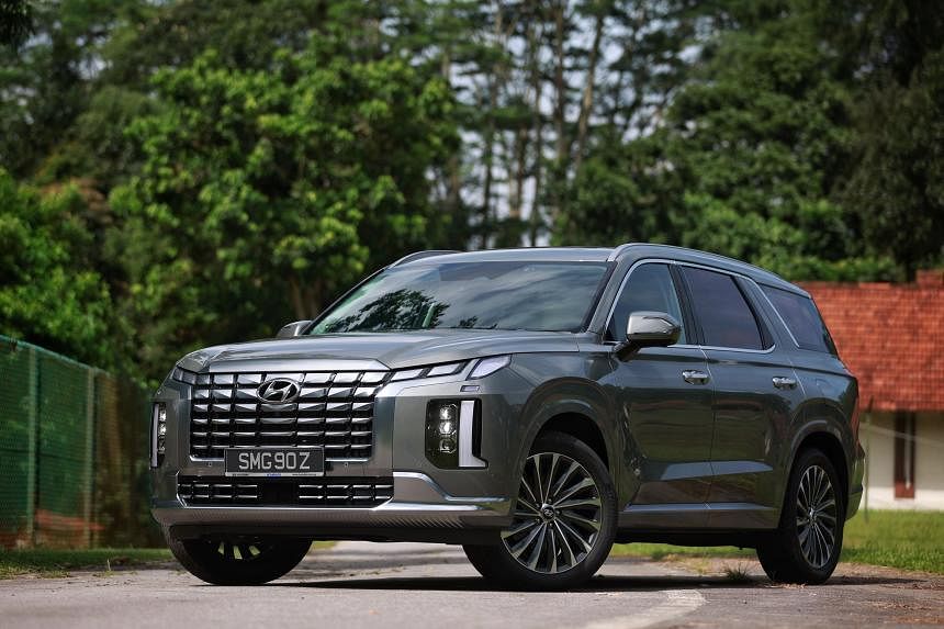 Car review: Hyundai Palisade revised with more features, greater visual impact | The Straits Times