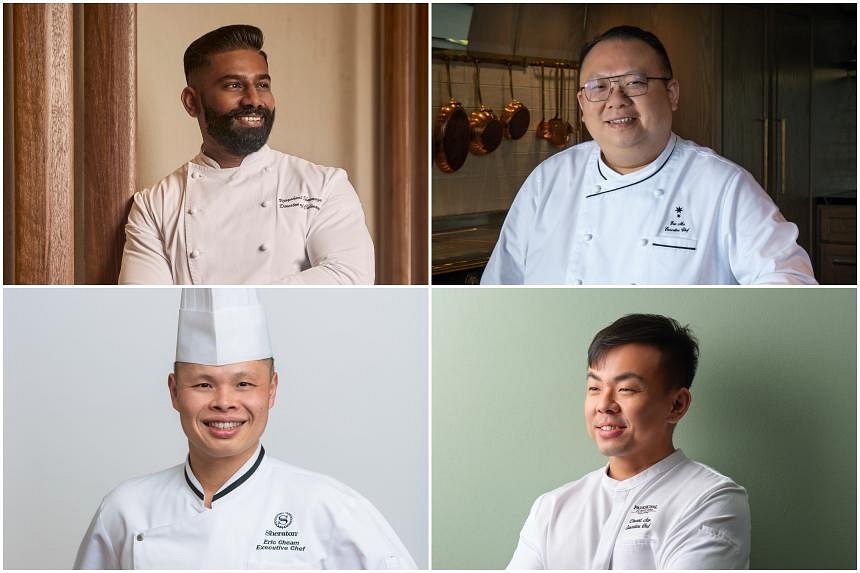 Local chefs take up top posts in five-star hotels | The Straits Times